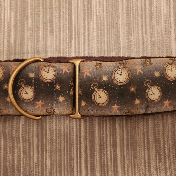 Fancy Dog‎ Collar - Clocks - Picture 1 of 4